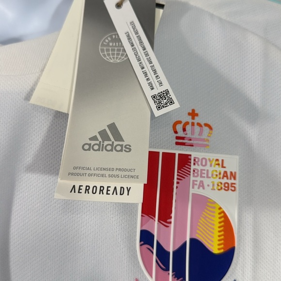Adidas BELGIUM 22 AWAY JERSEY Size Medium - Picture 5 of 13